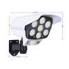Solar-Powered Outdoor Light with Camera and Motion Sensor