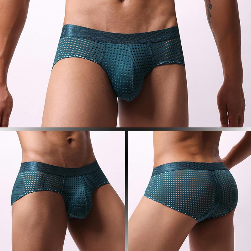 1Pc U-shaped Briefs Underwear Naked Feeling Skin Friendly Comfortable High Elasticity Sex Appeal Panties Breathable Nylon Sexy