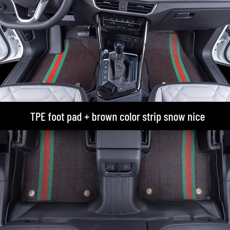 2025 Ford Series TPE Waterproof Dirt-Resistant Floor Mats