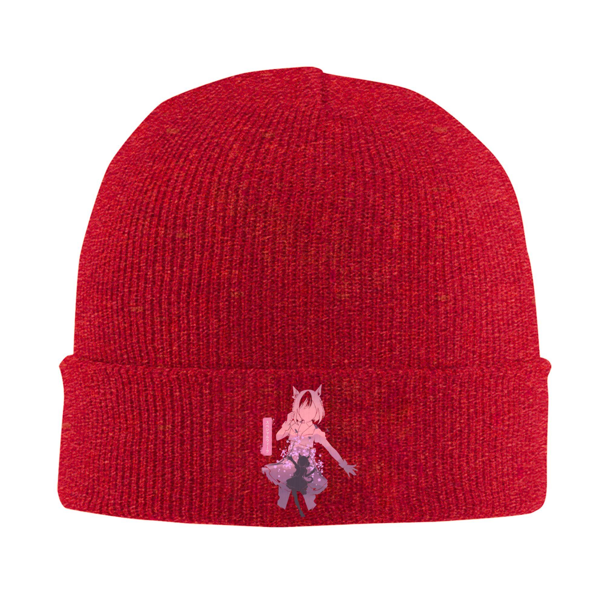 Special Week Uma Musume Anime Hat Autumn Winter Beanie Warm  Caps Unisex Acrylic Skullcap One Size