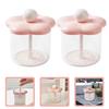 Manual Foam Frother Facial Cleanser Shower Gel Foamer Squeeze Cute Flowers Portable Foaming Cup
