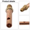 Efficient Metalworking with Secure M8X0 75 Connector and Copper Head Adapter