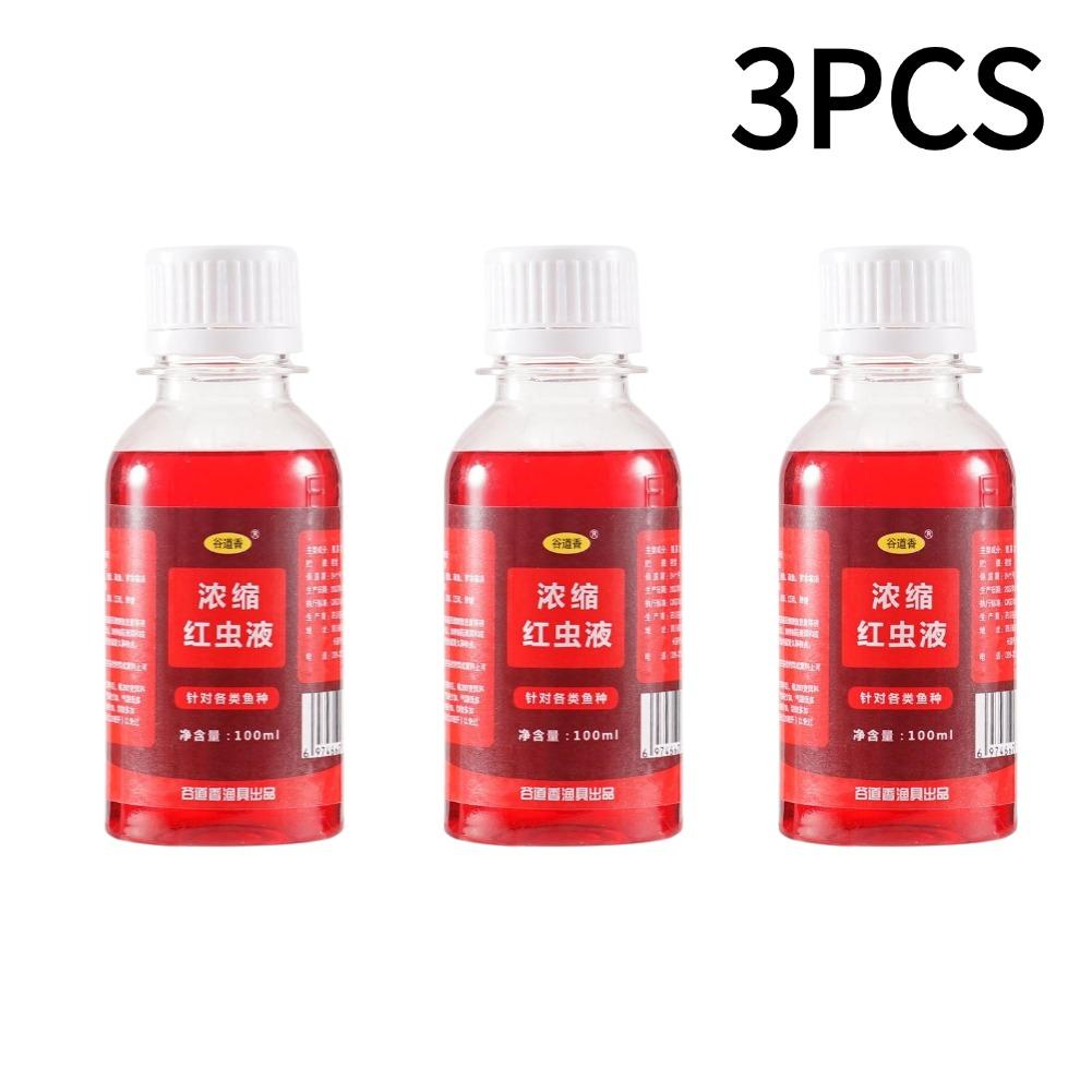 100ml High Concentration Fishbait For Trout Cod Carp Bass Strong Fish Attractant Concentrated Red Worm Liquid Fish Bait D8Q3