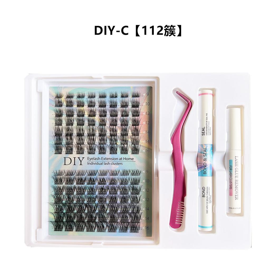 Dense Self-Grafting Single Cluster 30D40D Eyelash Lazy Diy False Eyelash Lashes Cover