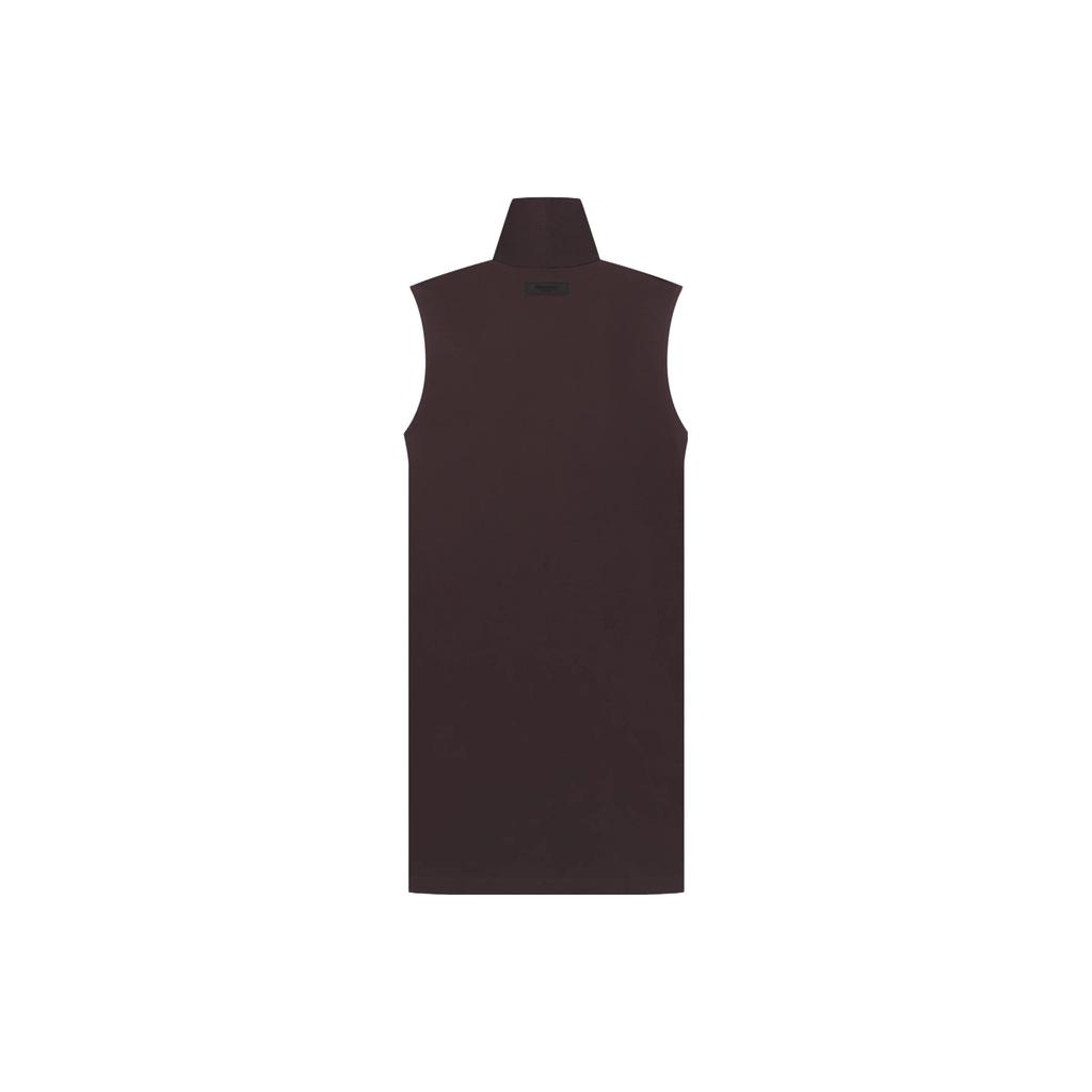 Fear Of God Essentials Drop 2 SS23 Sleeveless T-Shirt Dress Women dresses Plum FOG-SS23-248