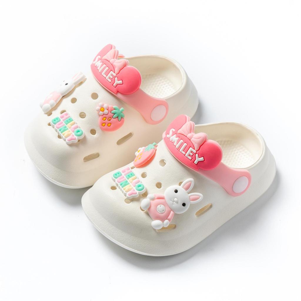 EVA Kids Cute Cartoon Non-slip Summer Sandals - Closed-toe for Boys & Girls