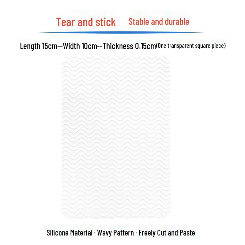 Silicone Non-slip High Heel Sole Protector: Anti-wear Forefoot Leather Film, Self-adhesive Rubber Sticker.