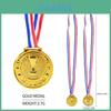 Children Plastic Gold Silver And Bronze Medal With Hanging Ropes For Sports Events And Party Gifts