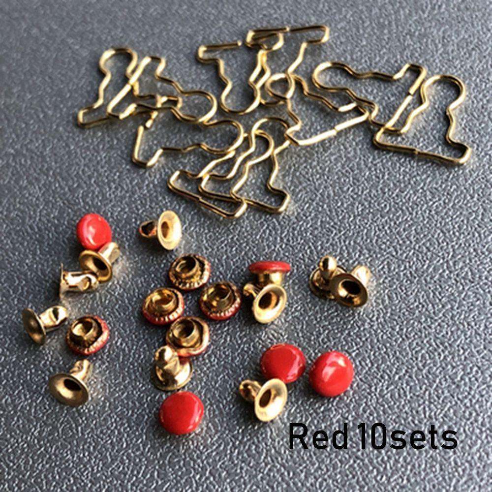 Mini DIY Sewing Accessory Doll Belt Buttons Dolls Buckles Trousers Bags Accessories Metal Buckle
