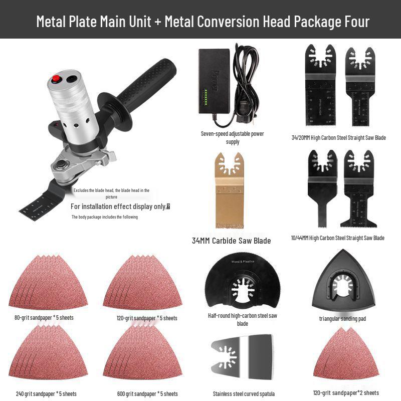 Angle Grinder Conversion Head: Multifunctional Woodworking Trimmer & Cutting Machine Adapter