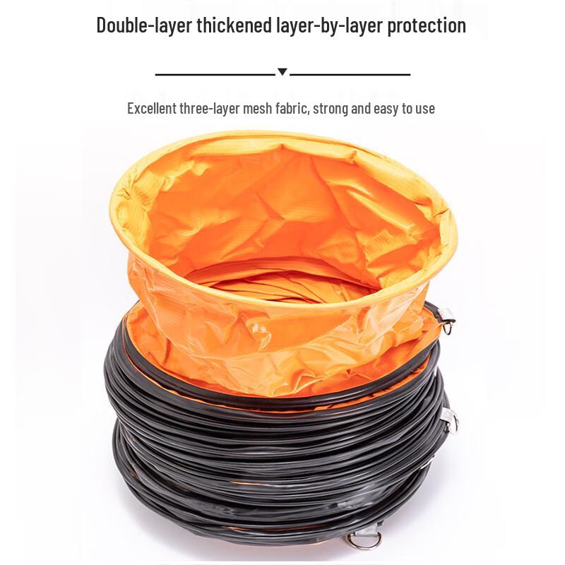 Kangdipu High-Temperature Industrial PVC Flexible Ventilation Duct