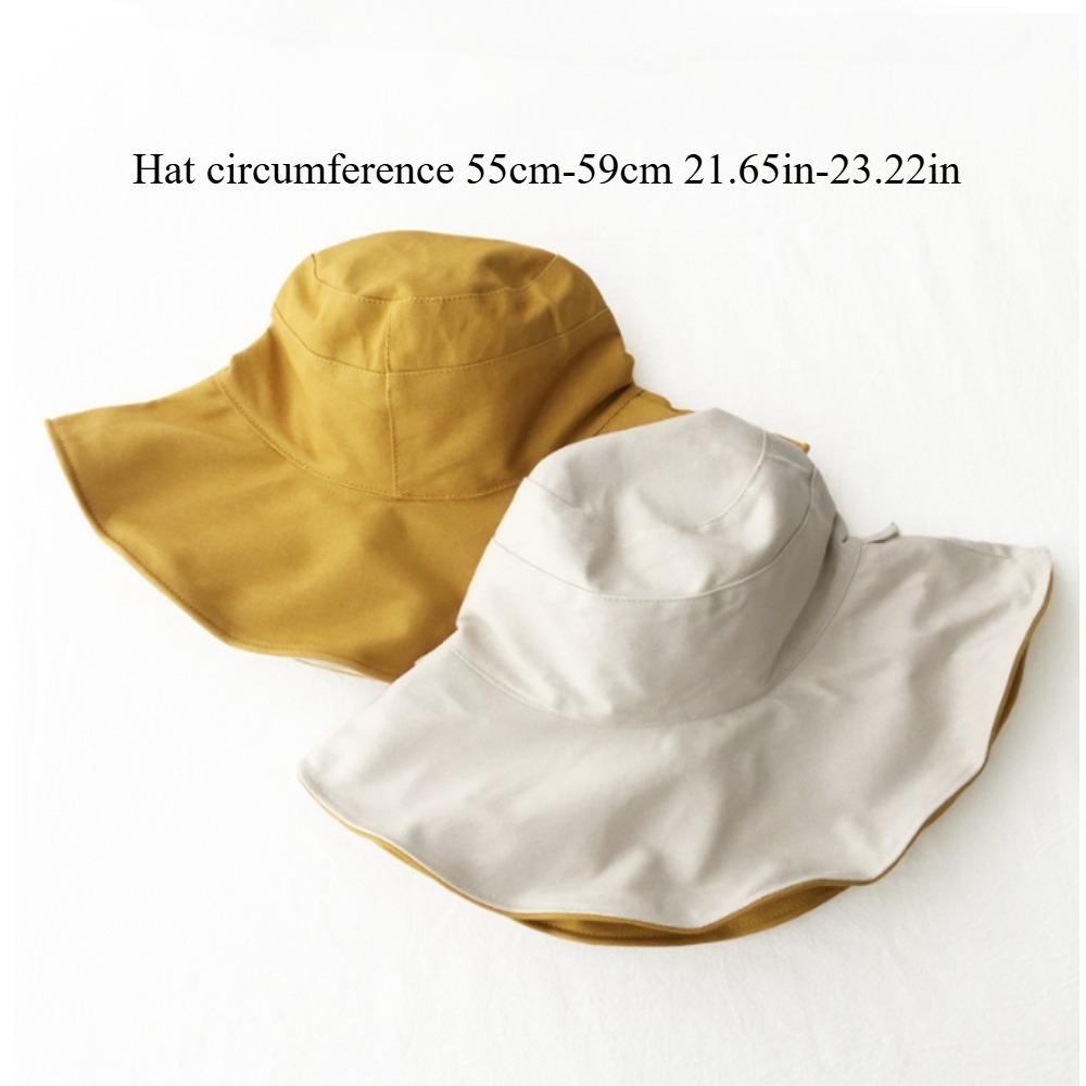 Women's Summer Fisherman Bucket Hat Japanese style Fresh looking Sun blocking Headwear Ideal for Outdoor Activities Fashionable