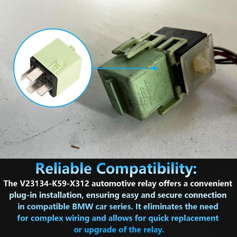 61368373700 Fuel Pump Multi Purpose Use Relay For BMW 330i 525i 528i 528i 530i 535i 540i 735i 740i 760i Z3 Z4 X3 Mini Cooper New