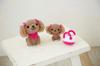 Hamanaka Craft Cute Amigurumi Toy Poodle Parent and Child Pack H301-515
