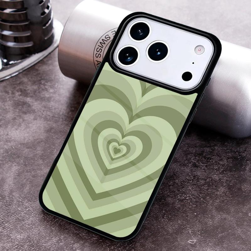 Love Pattern Art Phone Case for iPhone 17 16 15 Pro Max Air 14 13 12 11 Plus Shockproof Capa Cover