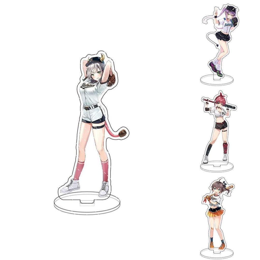 Adorable Hololive Acrylic Stand Figure Collectible Including Aqua Akai Shirakami Pekora Natsuiro Inugami Sakura