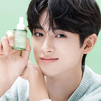 [Kim Min-gyu's Pick] Puregram Cica Pore Control Serum 30ml Pore Ampoule