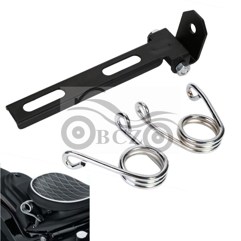 Harley Cruiser Prince Modified Retro Motorcycle Spring Seat with Movable Front Mounting Bracket