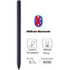 2Pcs Galaxy Tab S8 Stylus Pen Replacement for Samsung Galaxy Tab S8/S8+/S8 Ultra 5G All Verisons/Black, WithoutBluetooth