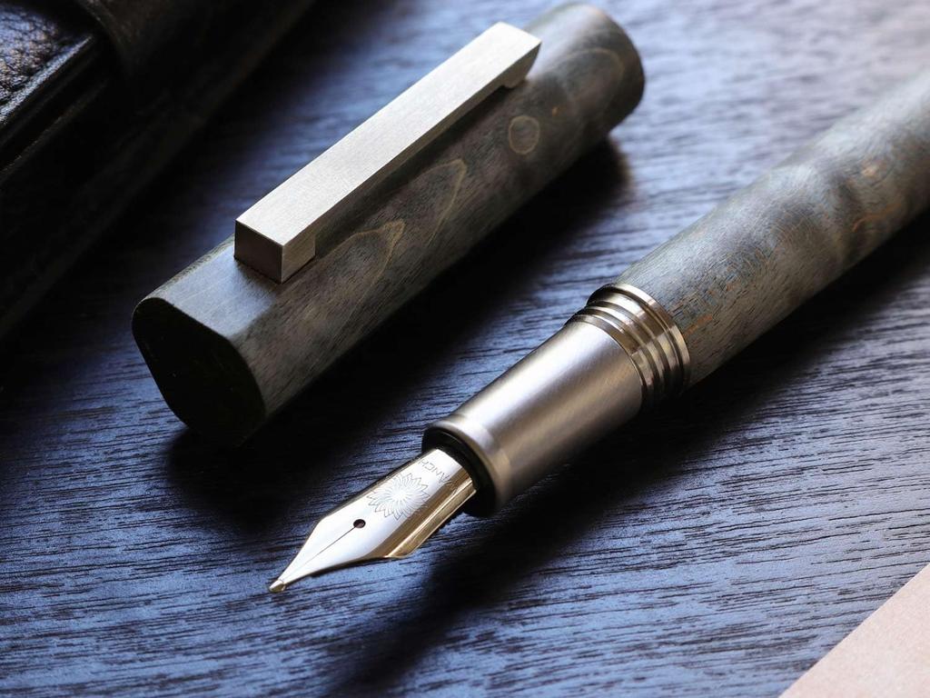 WANCHER Olympus Titan Nocturne Gray Fountain Pen Extra (EF Fine)