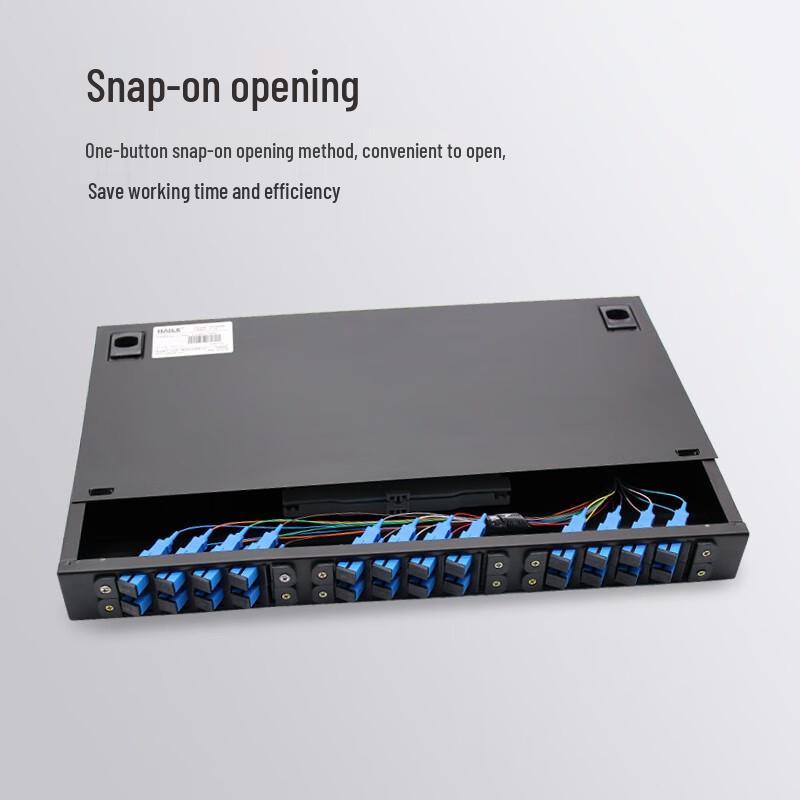 HAILE 24-Port SC Fiber Optic Patch Panel