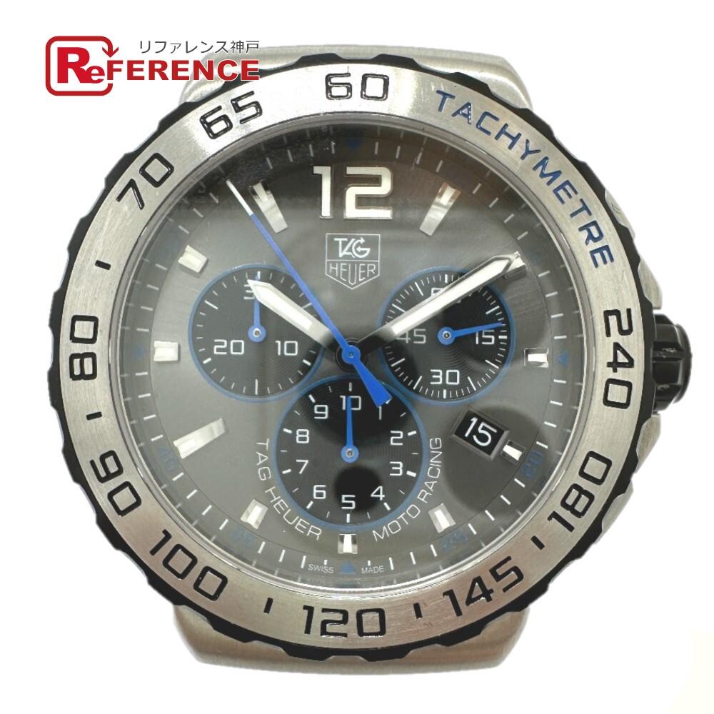 

TAG HEUER CAU1119 Tachymeter Formula 1 Quartz Watch SS Men s Silver [Used]