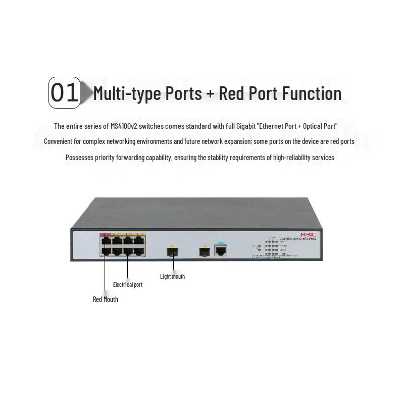 H3C MS4100V2-52P Managed Gigabit Switch