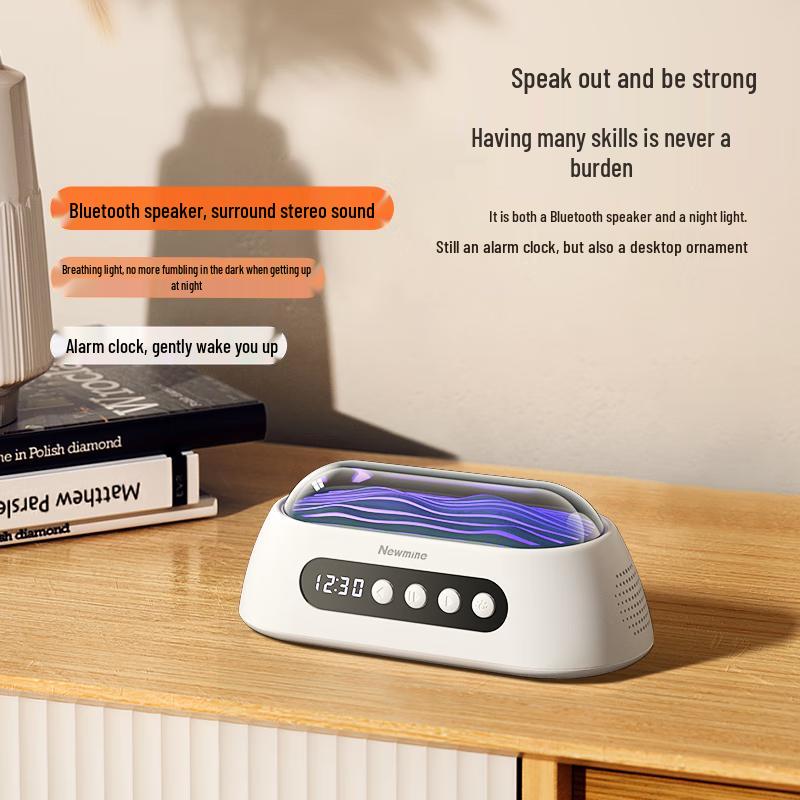 Newman PBS003 Wireless Bluetooth Speaker with White Noise & Alarm Clock