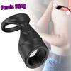 Penis Corrector Effective Long-lasting Silicone Delay Ejaculation Lock Ring for Male