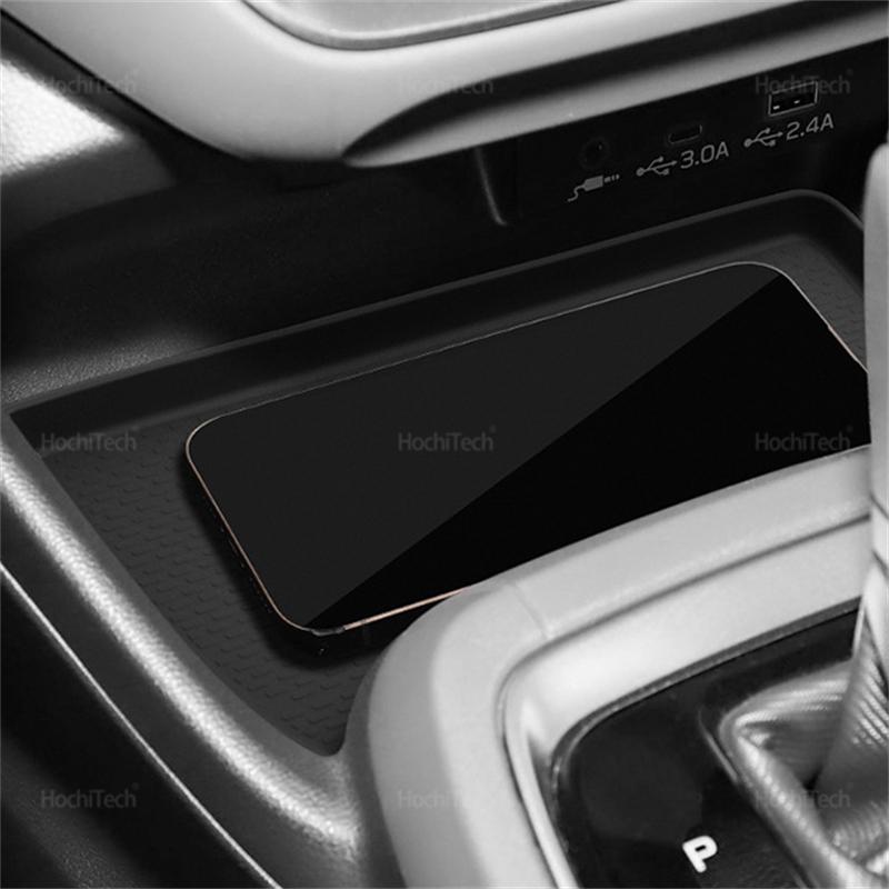 Phone Wireless Charging Silicone Pad for Subaru CrossTrek GU 3th 2024 2025 Central Control Charger Protector Cover Non-Slip Mat