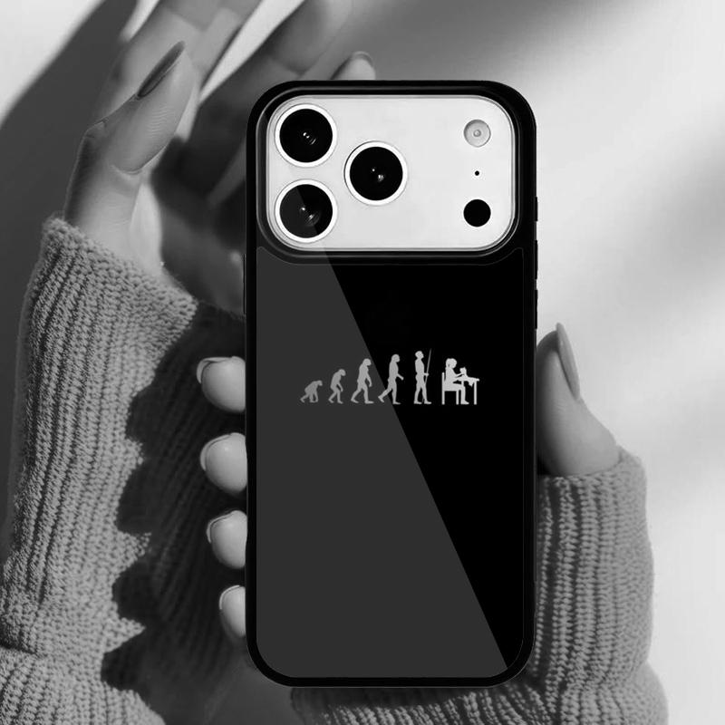 Sewing Heartbeat Phone Case for iPhone 17 Air 16e 15 14 13 Pro Max Back Cover for 12 11 Pro Coque