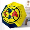Club América Fashionable Automatic Opening/Closing Folding Umbrella. Portable and Foldable, Ideal for Gift, Travel, and Daily Use.