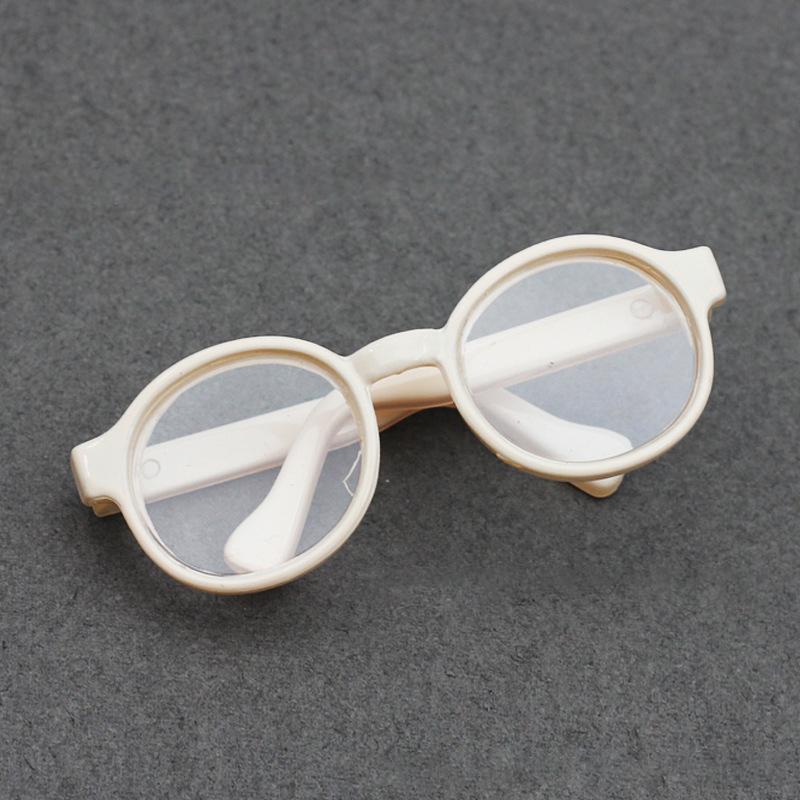 1Pcs Glasses For Mini Cotton Dolls Plastic Glasses Plush Doll Sunglasses Decoration Candy Colored Glasses Doll Accessories