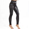 Chic Butterfly Print Faux Denim Butt-Lifting Leggings for Women