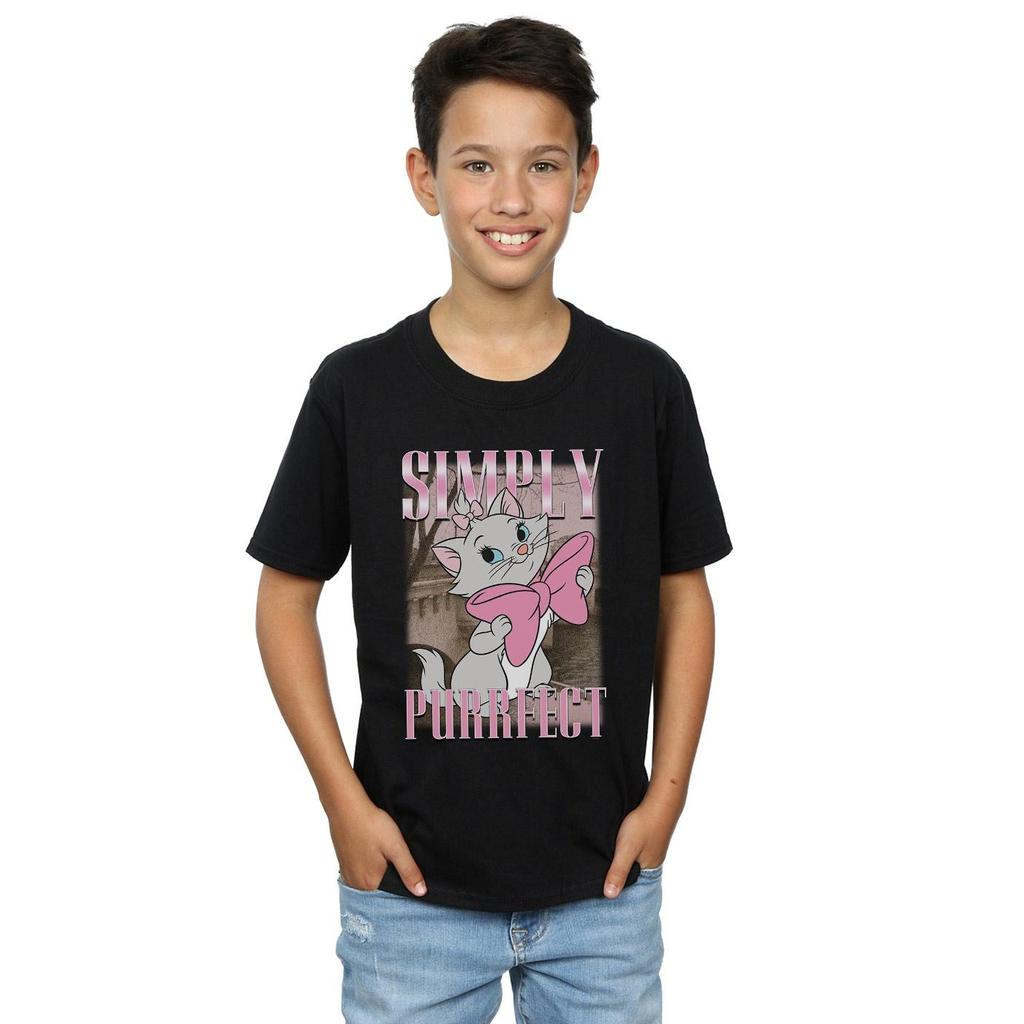 Disney Boys Aristocats Marie Simply Purrfect Homage T-Shirt