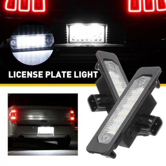2x LED Light License Plate Brake Lamp Fit 2010-2014 Ford Fusion Mustang Taurus