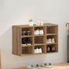 Shoe Cabinet Artisan Oak 77.5 x 30 x 51 cm Particle Board