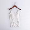 Moisturewicking Modal Camisole With Builtin Bra For Yoga And Fitness