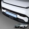 For Kia EV3 2024 2025 Car Exterior Carbon Fiber Piano Black Front Bumper Mesh Decorative Stripes Mouldings LHD RHDGood Product