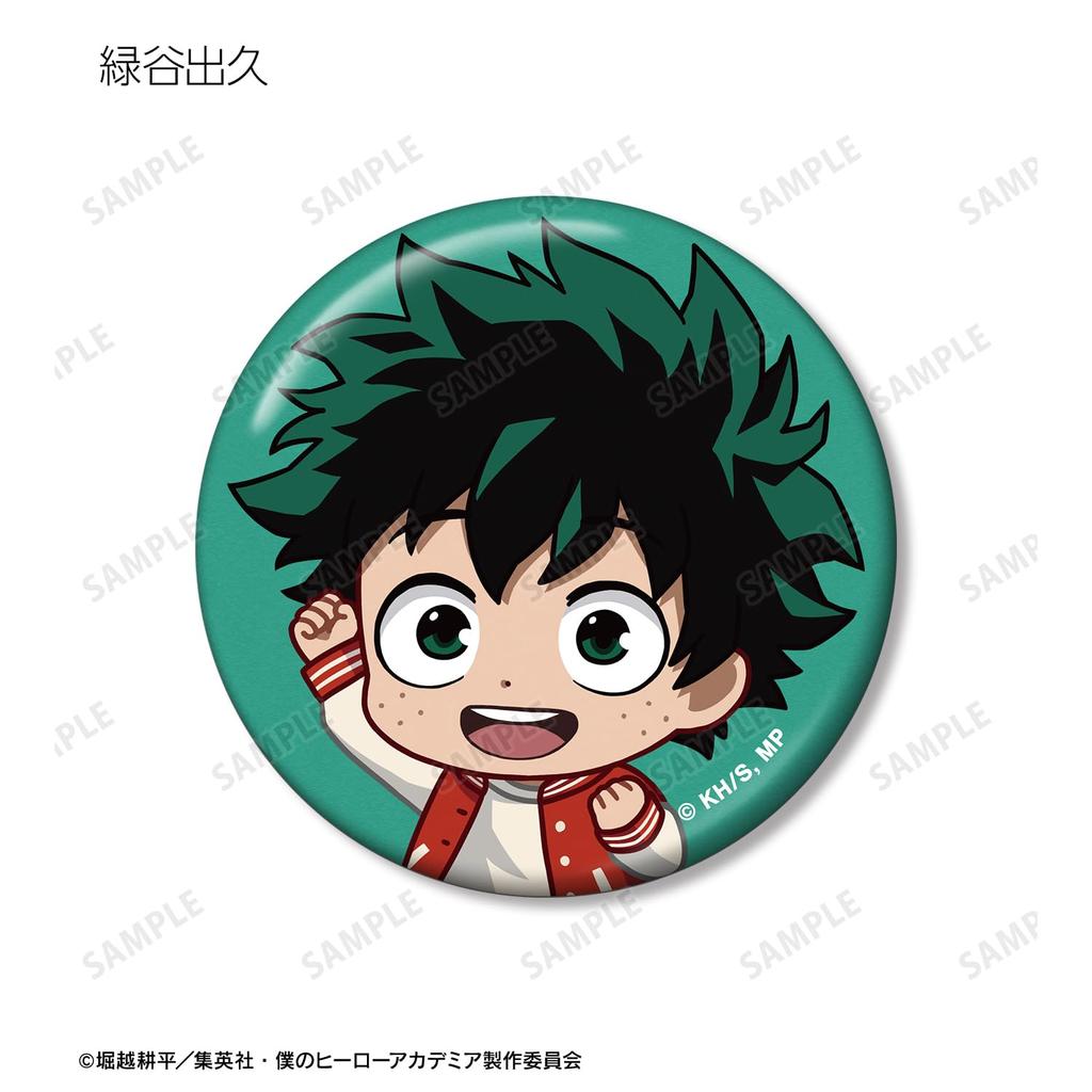 My Hero Academia" Trading Chibi Character Red Casual Clothes Ver. Metallic Can Badge Box of 15