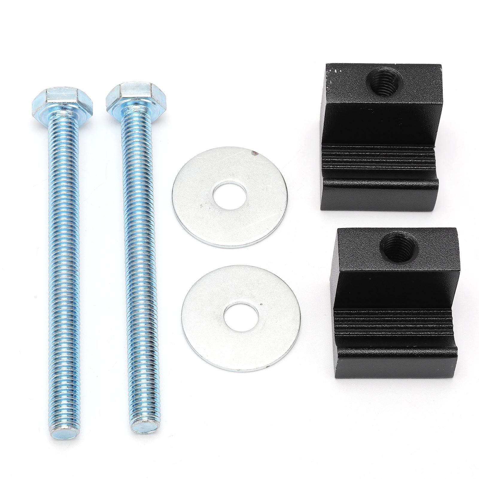 

2PCS Tool Box Tie Down Heavy Duty Crossover J Hook Aluminium Alloy for Truck Car