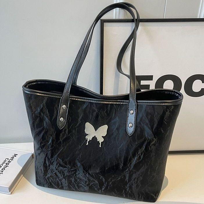 

Сумка-тоут для женщин, большая вместимость, сумка для поездок на работу, весенняя повседневная универсальная сумка через плечо, сумка для занятий для студенток