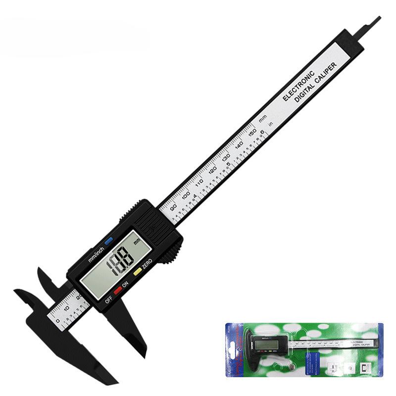 Șubler Vernier Digital 0-150mm Riglă Micrometru Electronic Instrument de Măsurare a Adâncimii Ecartament Instrument 6 Inch