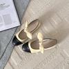 [Ushilai] French Xiaoxiangfeng Bow Mary Jane Shoes Women's 2025 Spring New Sweet Versatile Single Shoes