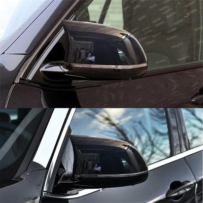 M Style Side Mirror Cover Caps For BMW X3 F25 X5 F15 X6 F16 2014-18 Gloss Black