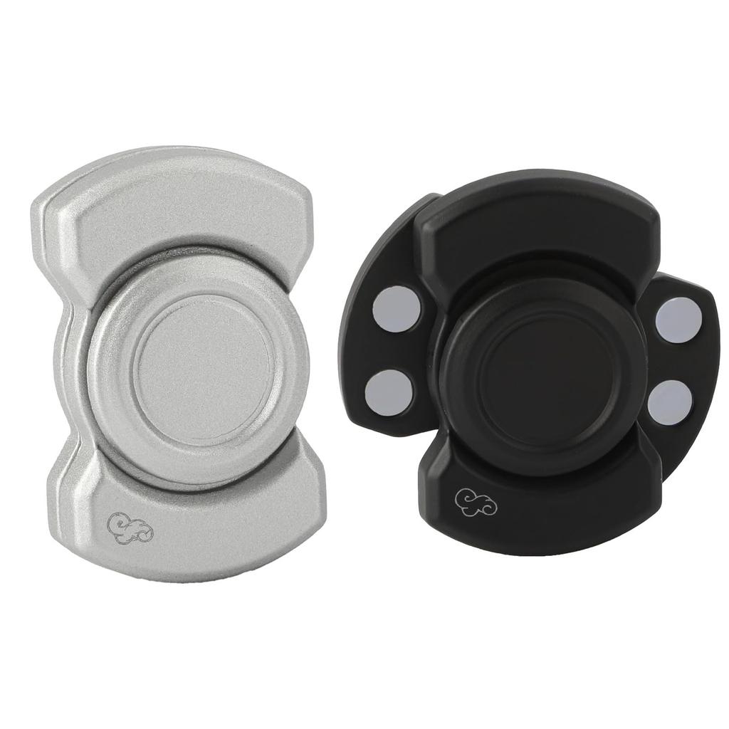 1PC Fun 3-In-1 Game Edc Fidget Toy Personalized Skeleton Ghost Fidget Spinner Alloy Fidget Slider Stress Release Toy Adhd Toys