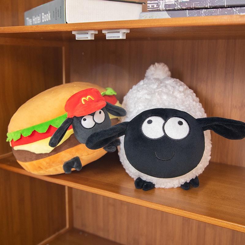 Shaun das Schaf Plüschtier Lamm Kissen für Kinder Ein niedliches und kuscheliges Geburtstags- oder Weihnachtsgeschenk