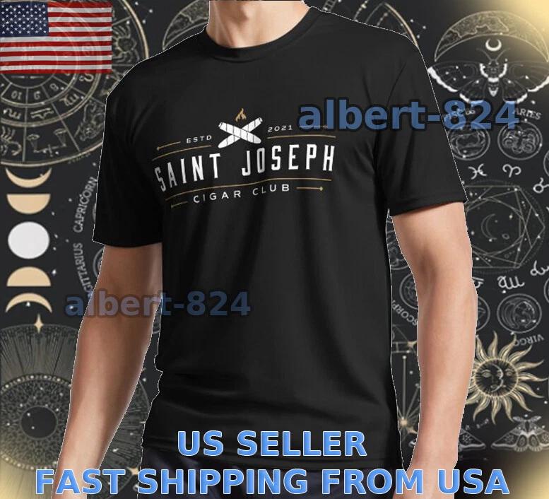 NEW SHIRT SAINT JOSEPH CIGAR CLUB LOGO T shirt FUNNY AMERICAN SIZE S TO 5XL XL