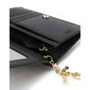Daks Black Carlyle Embossed Leather Gold Dd Wallet