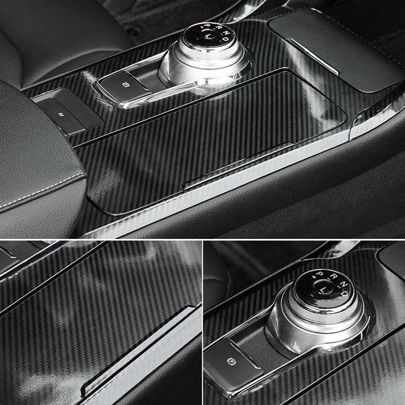 100x30cm 5D Carbon Fiber Vinyl Film Stickers Car Protective PVC DIY Flexible Waterproof Self Adhesive Decals Auto Accessories